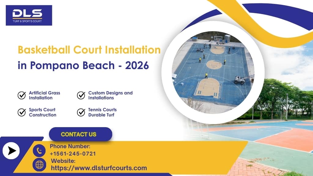 Basketball Court Installation in Pompano Beach - 2026