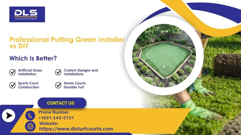 Professional Putting Green Installer vs DIY: Which Is Better?