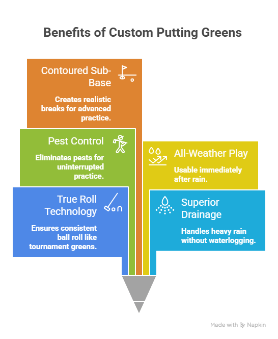 custom putting greens