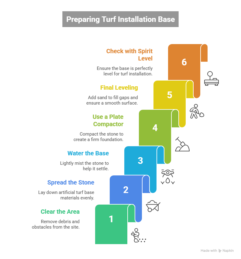 Turf Installation Base