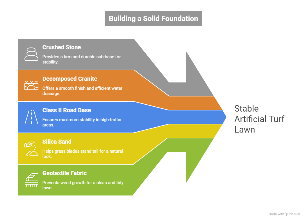 Artificial Turf Base Materials