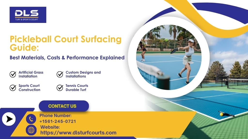 Pickleball Court Surfacing Guide: Best Materials, Costs & Performance Explained