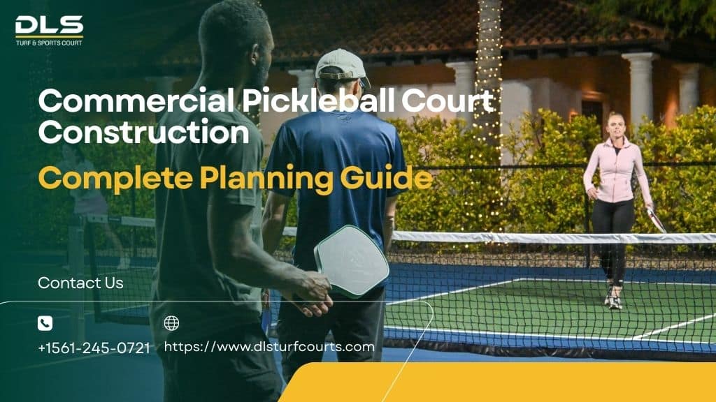 Commercial Pickleball Court Construction Complete Planning Guide