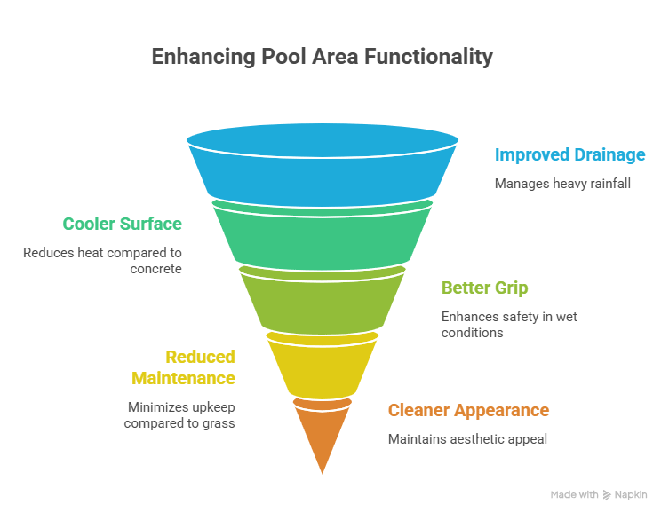 Pavers Around Pool Areas