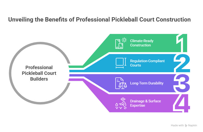 Professional Pickleball Court Builders in Florida