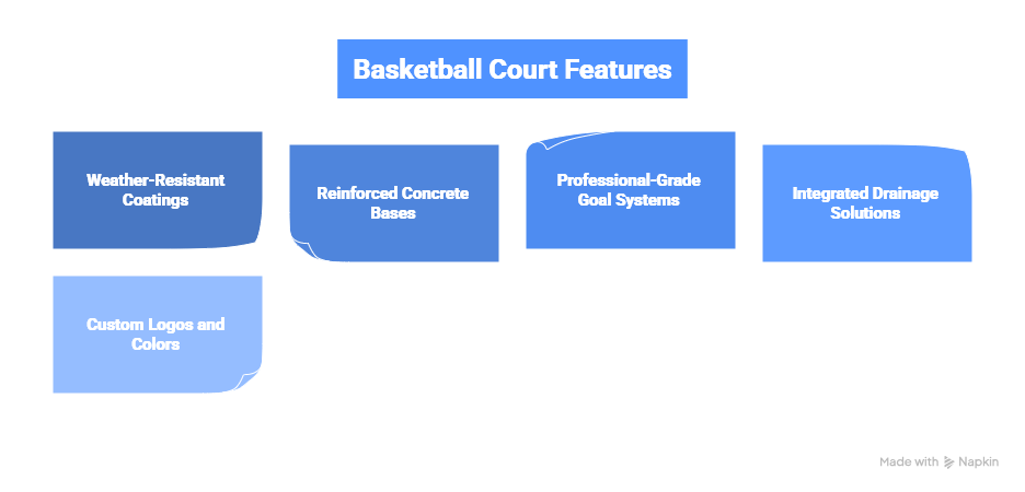Custom Basketball Court